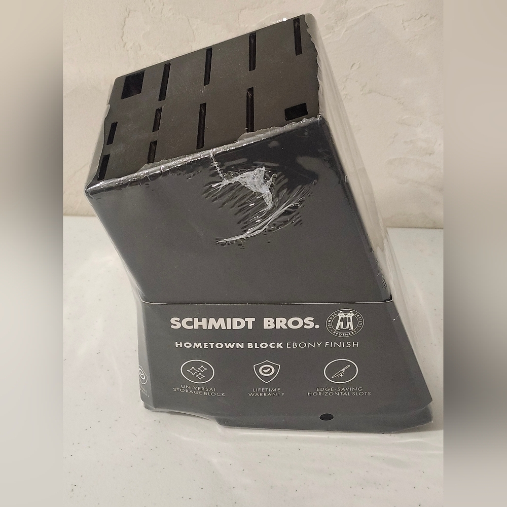 Ebony Knife Block